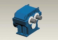Differential planetary gearbox for front-drive mixer, rubber compounds