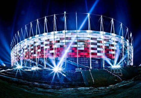 Osram light the European Football Championship 2012