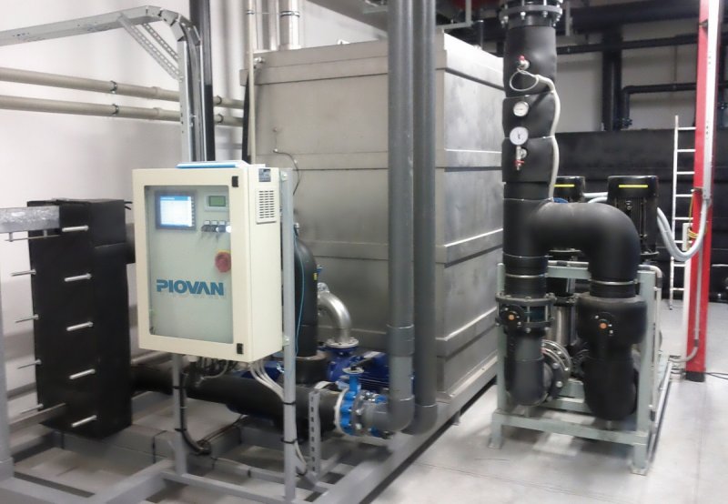 Greiner and Piovan: joining forces on a project to implement an energy-saving free cooling system
