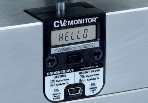 Electronic cycle counter CVE monitor - more than just a calculator
