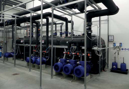 Energy-optimized cooling system from ONI-Wrmetrafo ppa. Kubouek, Ltd.