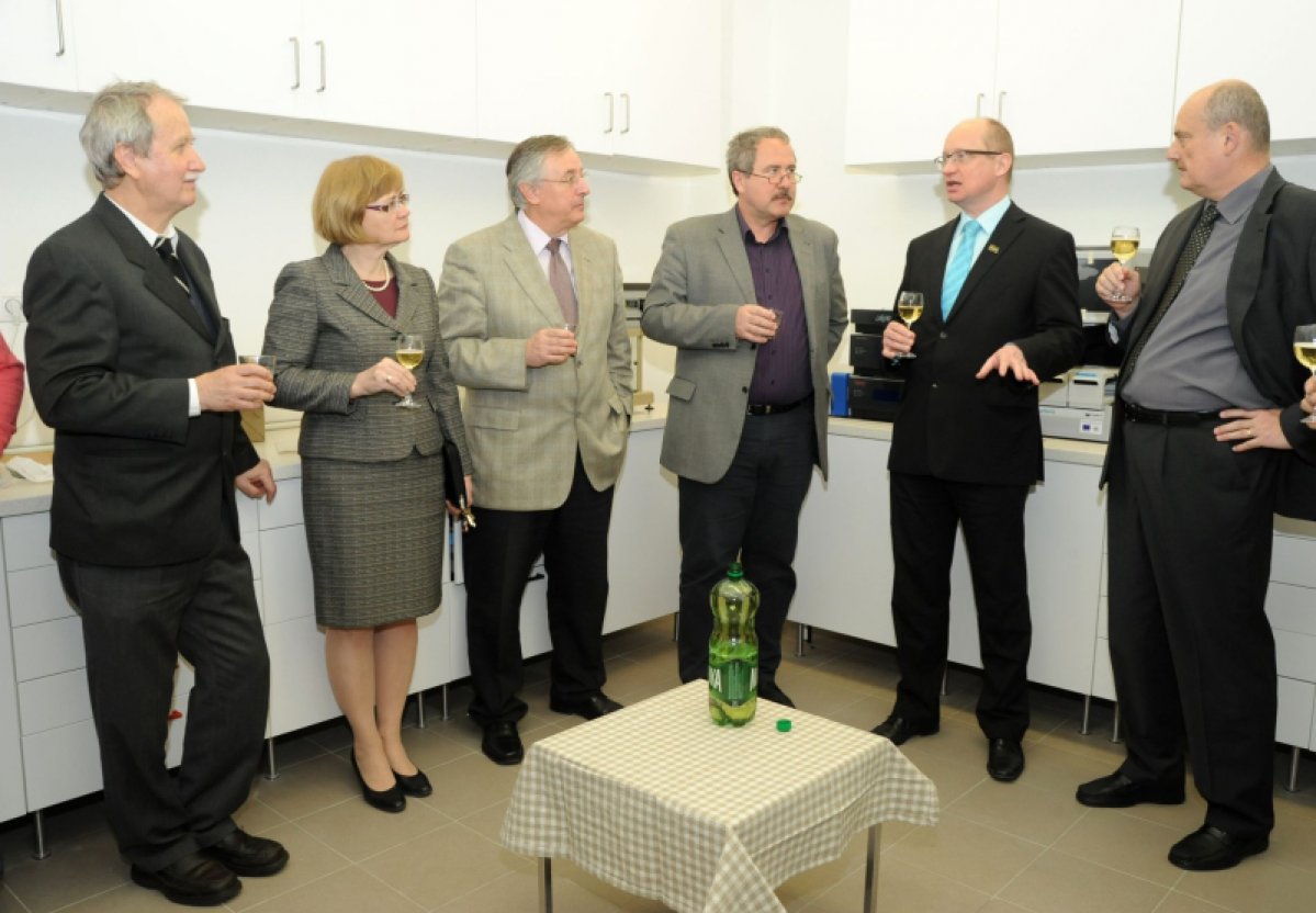 Opening Laboratory of security research at STU in Bratislava