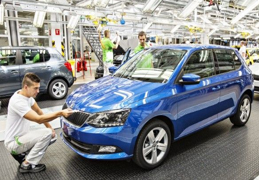 Manufacture of motor vehicles in the Czech Republic from January to July 2014 increased by more than 16%