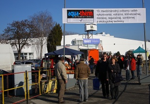 Record Aqua-therm Nitra 2011 - 10% more exhibitors, about 852 more visitors a live tiger