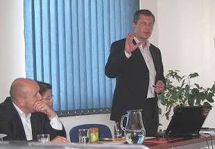 Meeting members of the cluster of plastic Slovak