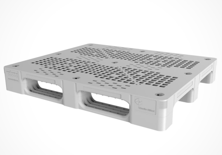 Lightweight, durable and really strong, this is Schoeller Allibert's new Bayopal plastic pallet
