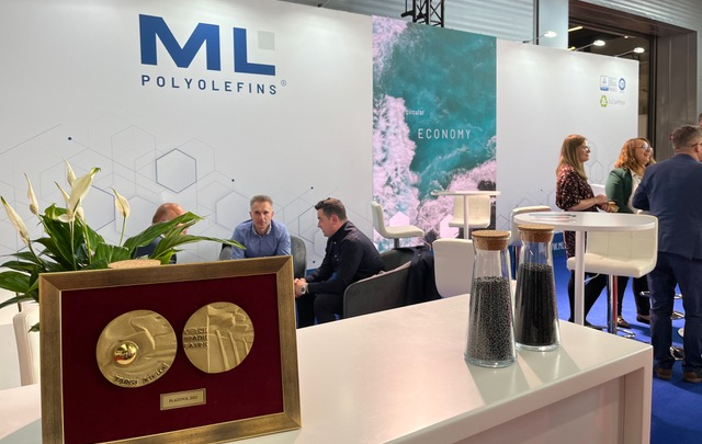 ML Polyolefins with an award for regranulate with rubber filling