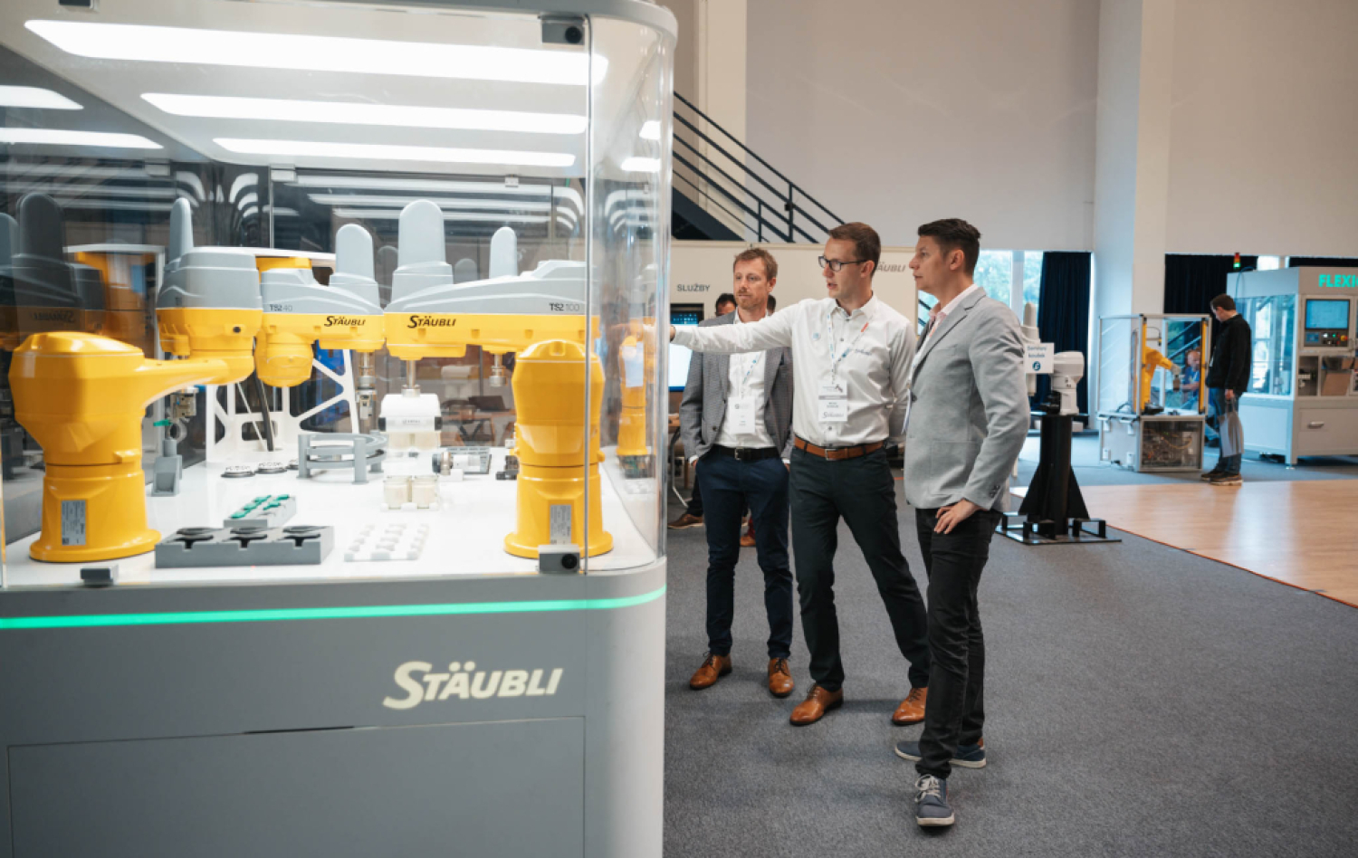 Stubli Technology Days welcomed hundreds of visitors interested in industrial robots and modern technologies