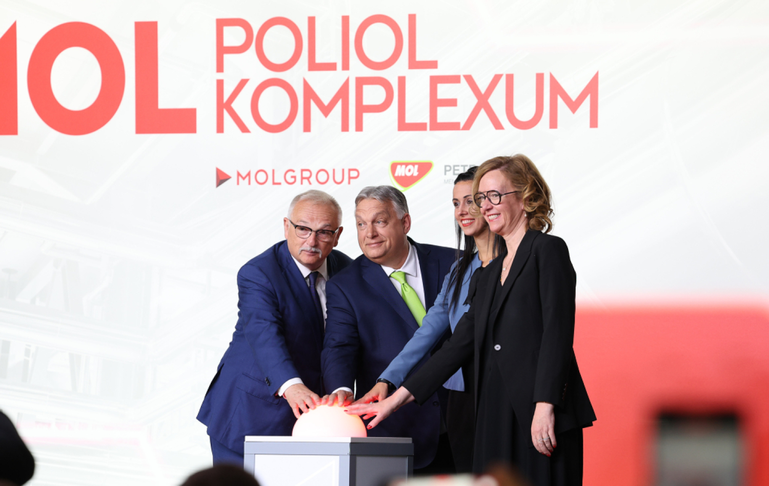 MOL's 1.3 billion polyol complex in Tiszajvros inaugurated