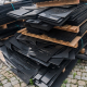 scraps and pieces from HDPE boards black