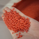 LDPE film regranulate, red, MFI=0,8