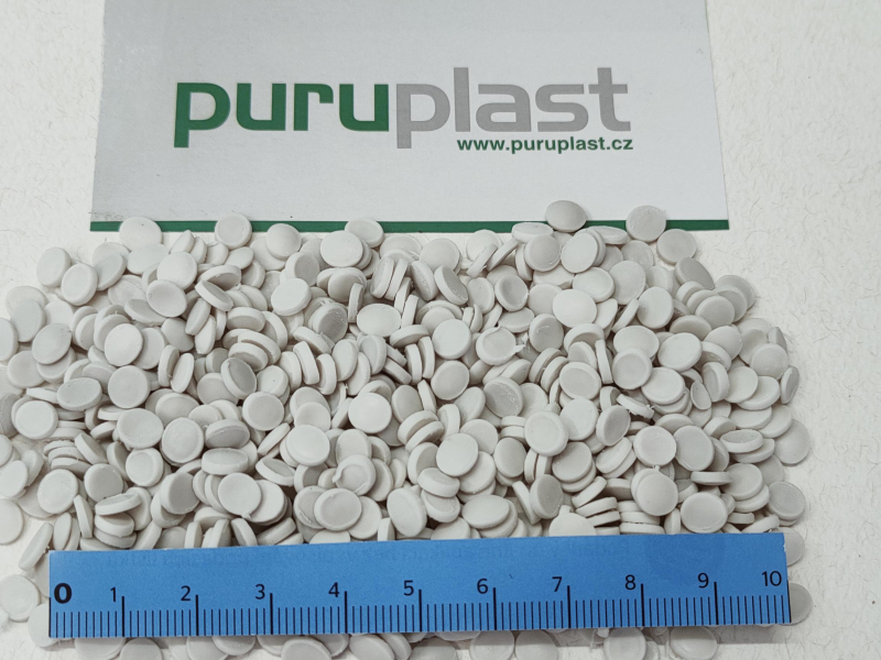 LDPE regranulate white/grey