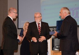 Award comes to prof. Václavík and Skoda Auto