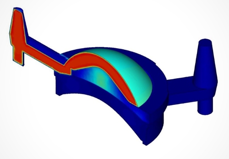 Design and manufacture of lenses for LED plastic headlights instead of glass