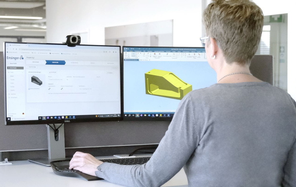 TECAPART: Portal for calculating and ordering CNC plastic parts from Ensinger