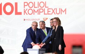 MOL's €1.3 billion polyol complex in Tiszaújváros inaugurated