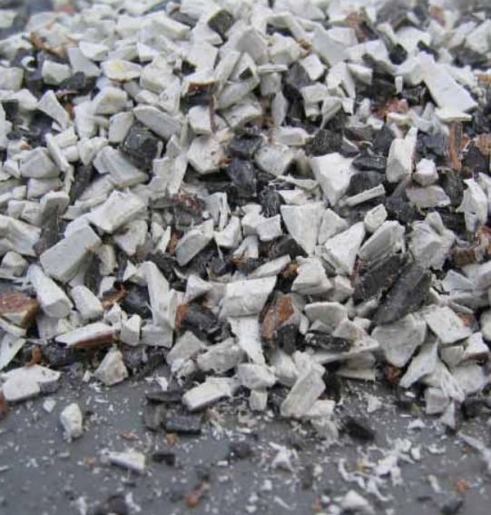 PE/PP regrind and dust
